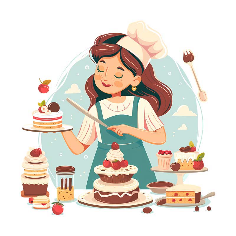 دوره آموزش کیک ساز ترساز